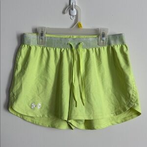 Under Armour Lime Green Shorts Size S